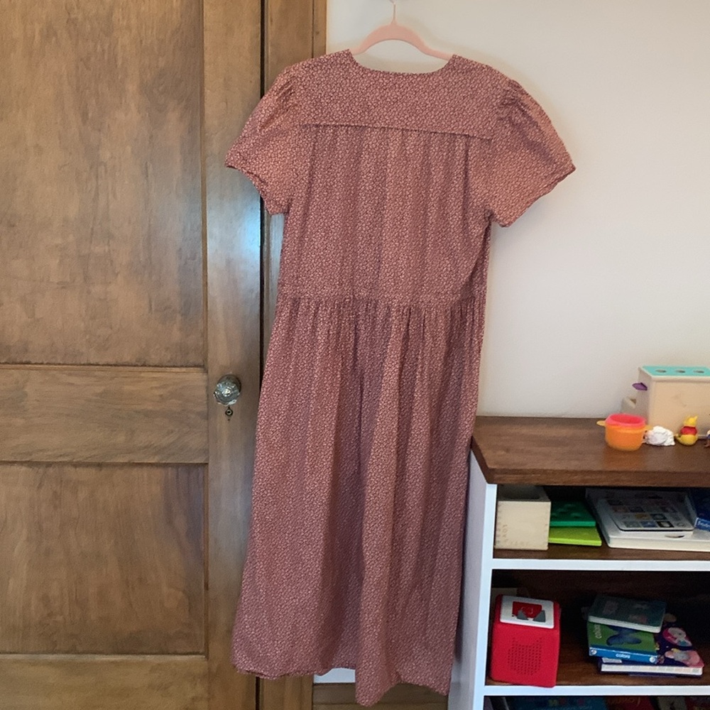 Christy Dawn Heart Floral the Dawn Midi Dress - Like New - Picture 5 of 6